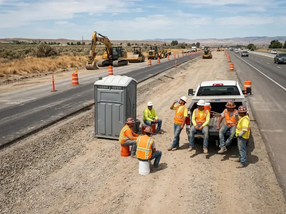 highway-road-construction-crew-007 — frequently asked questions, Porta Potty and Restroom Rentals in Marshall, TX
